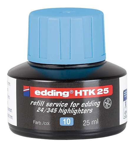 Tinta Recarga Marcador Resaltador Edding Htk 25 Capilaridad