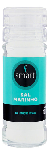 Sal marinho grosso com moedor Smart Sal sem glúten 100 g 