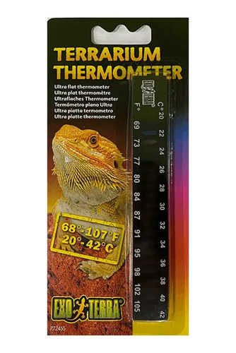 Termómetro Horizontal Exo Terra Reptiles Terrarios