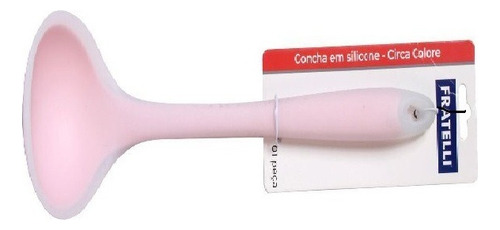 Concha De Silicone Circa 28 Cm - Unicasa Cor Rosa