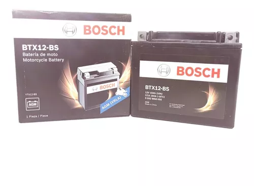 Bateria Moto BTX12-BS BOSCH / 10 Ah / BOSCH