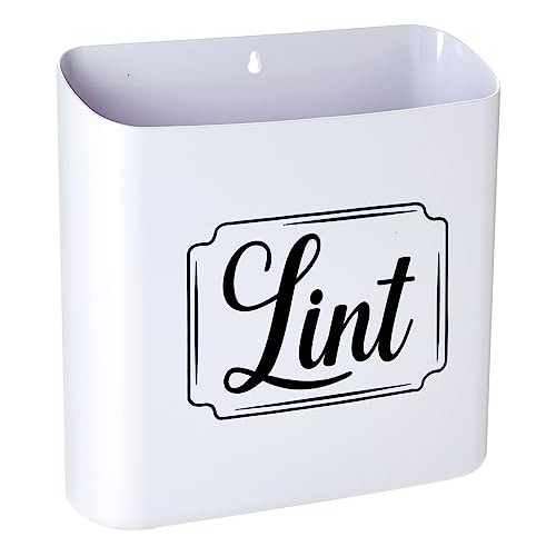 Magnetic Lint Bin For Laundry Room, Lint Holder, Hangin...