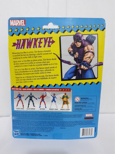 Marvel Legends Vingadores Gavião Arqueiro E Harpia Hasbro (Usado)