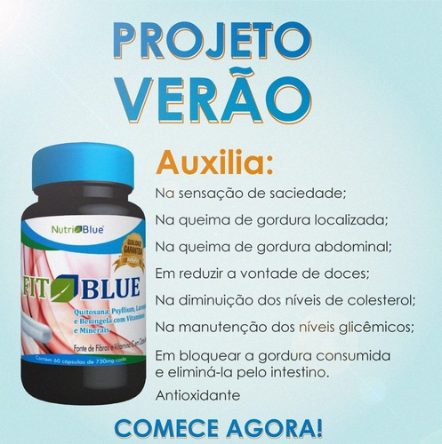 Picolinato Cromo Quitosana Psyllium Laranja Amarga 60 Cáps.