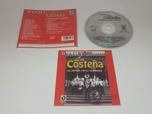 Cd Banda La Costeña De Ramon Lopez Alvarado Musart 1993