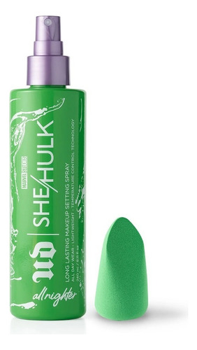 Fijador De Maquillaje She-hulk | Urban Decay 240ml + Esponja