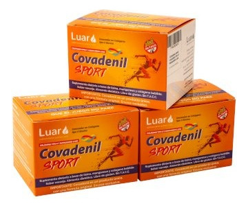 Covadenil Sport Combo Por 3 Cajas De 30 Ampollas C/u Naranja