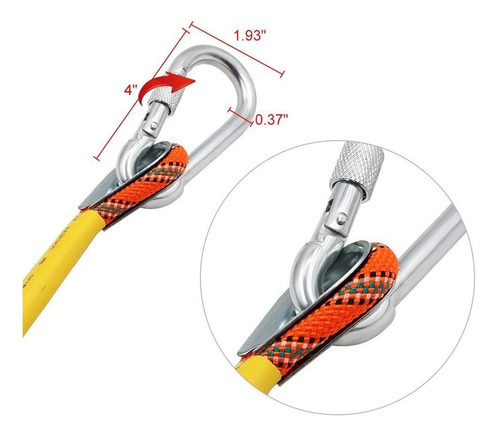 Imagen 4 de 6 de Cuerda De 20 M Para Escalar Al Aire Libre Ingenuity