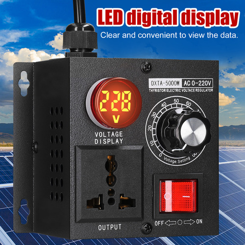 Regulador De Voltaje Ac220v Regulador De Voltaje 5000w