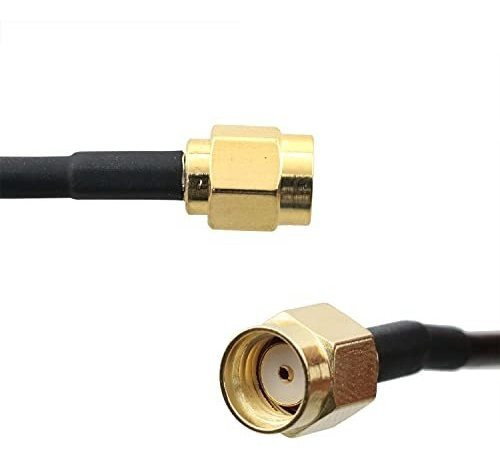 Rp Sma Cable Extension 16.4 ft Dama Mamparo Rg174 Wifi