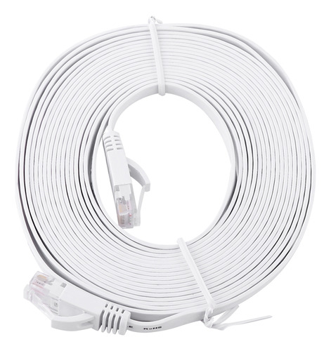 Cable Lan Uk Plug Rj45 Cat6, Red Ethernet, Parche Utp Plano