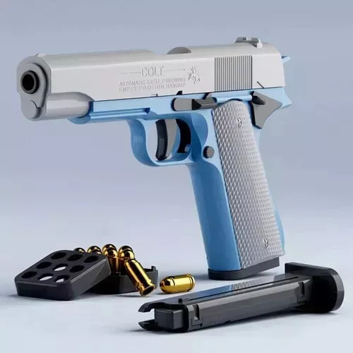 V Pistola Colt 1911 Fidget Antistress Carrot 3d