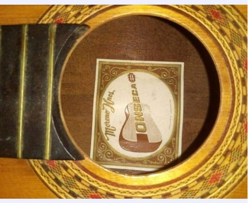 Imagen 3 de 6 de Guitarra Clásica Fonseca (vintage) Moreno Hermanos