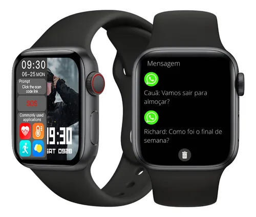 comprar Smartwatch Relógio Inteligente Homens Mulheres Ios E Android