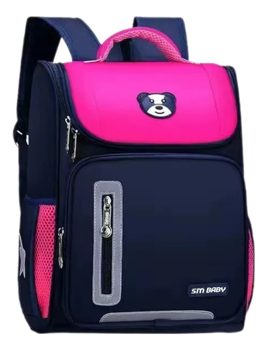 Oferta: Mochila Escolar Juvenil Rosa Sm Baby