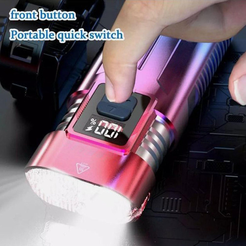 / Fluvio De Scooter Luz Del Manillar Usb Recargable Led De