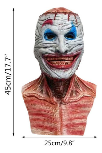 F Máscara De Halloween Jinete Fantasma Casco De Payaso
