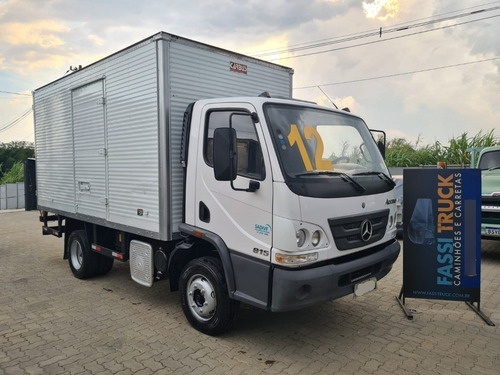 Imagem 2 de 7 de Mb 815 Accelo Ano 2012 4x2 Bau 4,50mts Vuc Unico Dono Ñ 1016