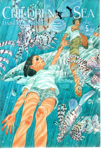 Children Of The Sea N° 05 - Em Português - Editora Panini - Formato 13,5 X 20 - Capa Mole - Bonellihq Cx476 J23