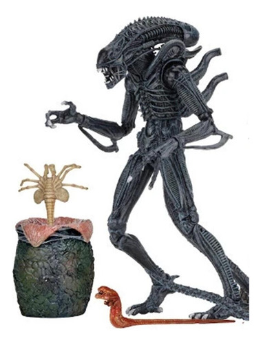 Xenomorph Warrior Blue Ultimate Aliens Neca