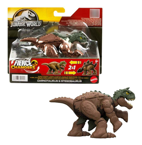 Jurassic World Doble Peligro Carnotaurus A Stegosaurus