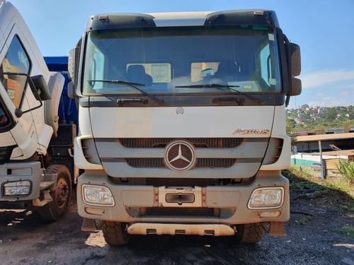 Imagem 1 de 15 de Mercedes-benz Actros 4844 8x4 Ano 2014 Caçamba Total 3