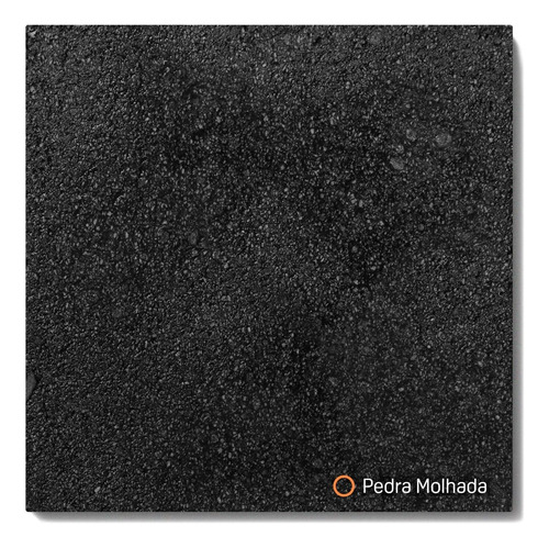 Pedra Hitam Lisa 20x20 Cm - M²