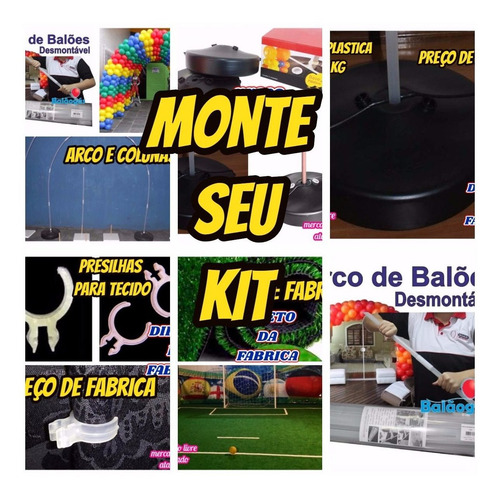 Imagem 8 de 10 de Presilhas Plastica P/tela Tecido Painel Kit C/100 Unidades