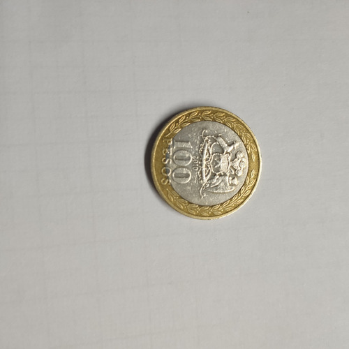 Moeda Coleção 100 Pesos Chile 2010 Pueblos Povos Originários (Usado)