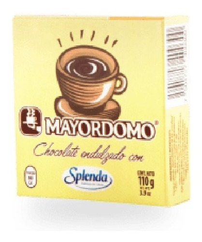Imagen 1 de 1 de Chocolate Mayordomo Con Splenda 110g 