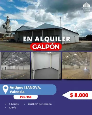 Galpón en alquiler