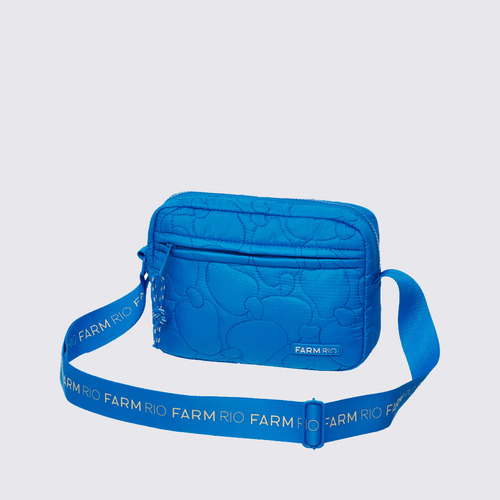 Bolsa Farm Ziriguidum Banana Flora Cor Azul