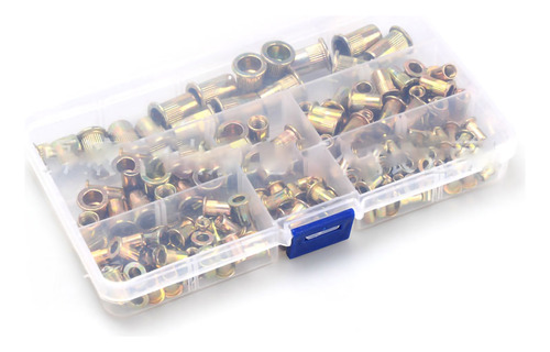 Conjunto De Nozes De Rebite, 165 Unidades, Variedade De Noze