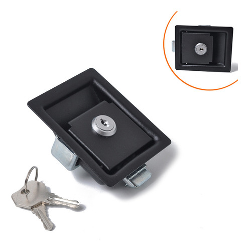 2 Peças De Caixa De Ferramentas De Reboque Fechaduras, Porta