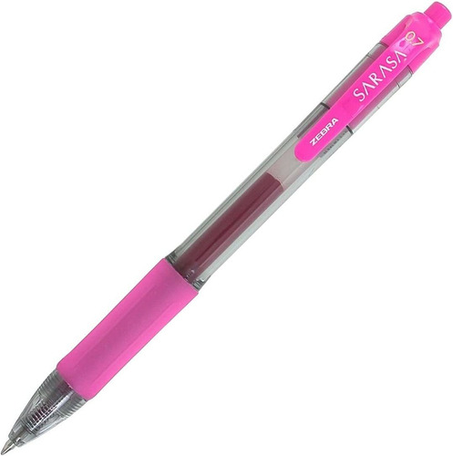 Zebra Sarasa Retractable Gel Ink Pens, Medium Point 0.7mm, F