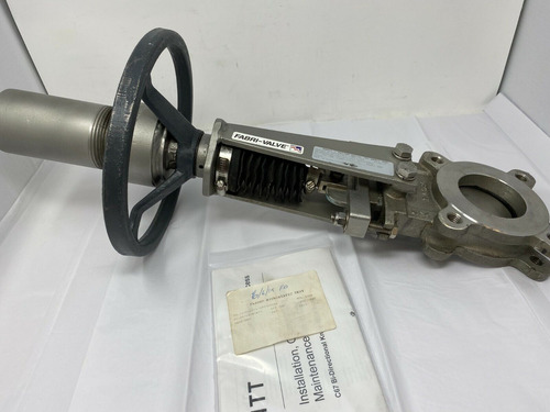 Fabri-valve C67 3 Bi-directional Knife Gate Valve -20f/ Yyl