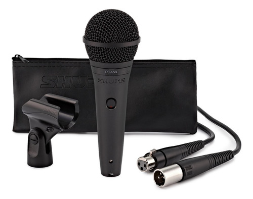 Shure Pga58-xlr Microfono Para Voces Karaoke Vocal Podcats 