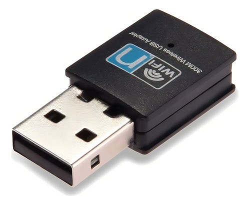 Adaptador Nano Placa Usb 2.4ghz Wifi 300mbps 802.11n