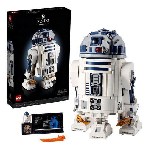 Kit de construção de peças Lego Star Wars R2 D2 75308 2314