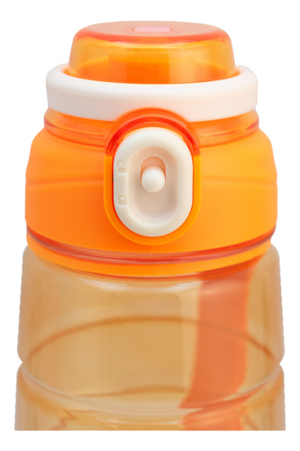 Botella De Plástico Transparente Tapa Seguro Para Agua 1 L