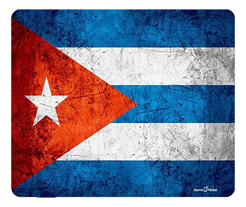 Cuba Grunge Bandera De Grosor Mousepad Por Atomic Mercado