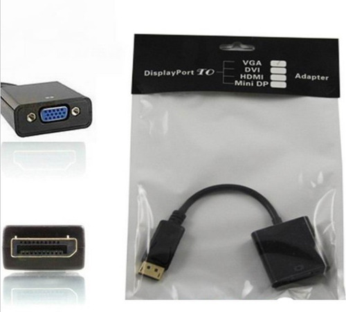 Imagen 4 de 4 de Adaptador Displayport A Vga Full Hd 1080p 4k Local Fac A Y B