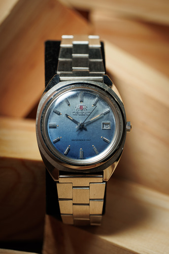Reloj Orient Viejo De Los Años 80 A Cuerda Funcionado (Usado)