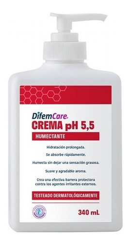 Crema Humectante Ph 5,5 Difem Care