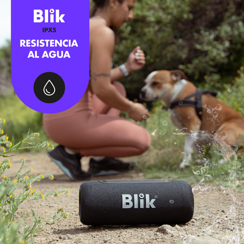 Parlante Bluetooth Blik-live Negro