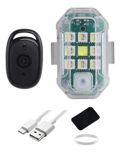 Luz Estroboscópica Para Coche, Luz Intermitente Usb 1 Luz