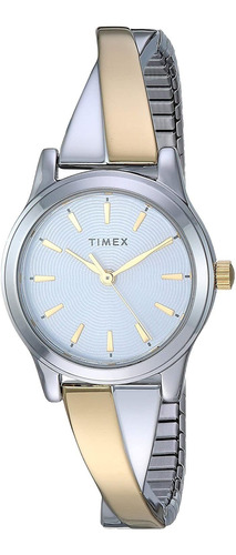 Timex Reloj Elástico Para Mujer Con Brazalete Entrecruzado,
