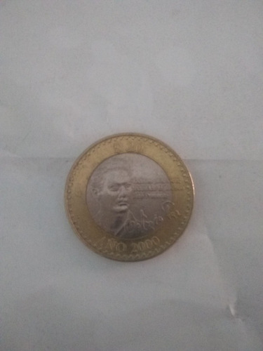 Son Monedas Del Año 2000 De 20 Pesos Con Memorativas