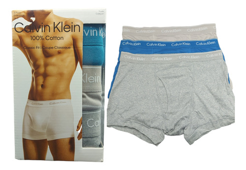 Pack De 3 Boxer Calvin Klein Original De Hombre