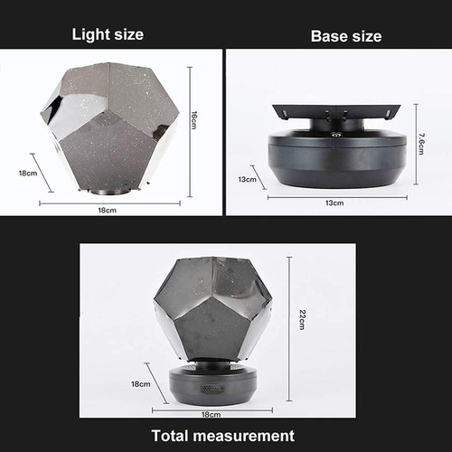 Lámpara De Proyección, Proyector Usb, Luz Nocturna, 3d, Junt